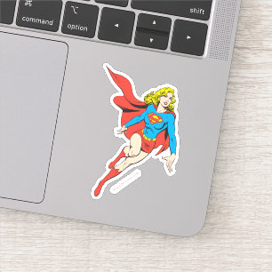 Sticker Supergirl sur le mouvement