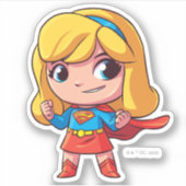Sticker Supergirl "The Future Is Female" (Devant)
