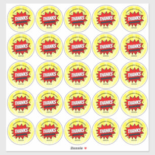 Sticker Superhero Comic Book N'importe quel âge Anniversai