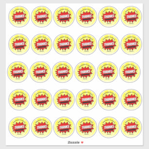 Sticker Superhero Comic Book N'importe quel âge Anniversai