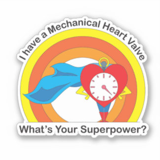 Sticker Superhero Ticks