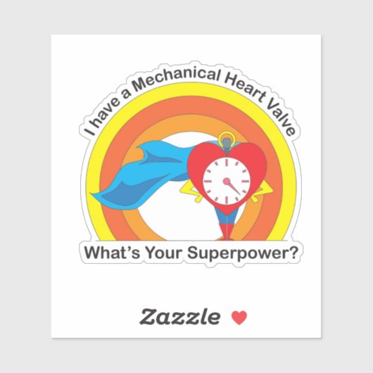 Sticker Superhero Ticks (Feuille)