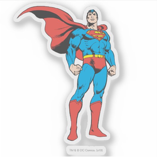 Sticker Superman Debout (Devant)