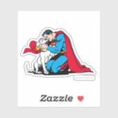 Sticker Superman et Krypto (Feuille)