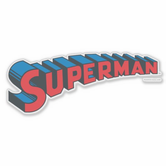 Sticker Superman | Logo classique (Devant)