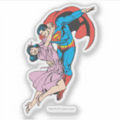 Sticker Superman & Lois en rose (Devant)