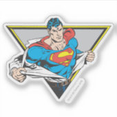 Sticker Superman révélé (Devant)