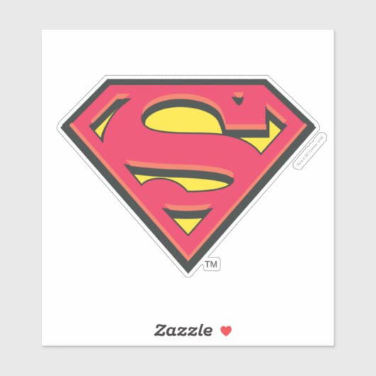 Sticker Superman S-Shield | Logo classique (Feuille)