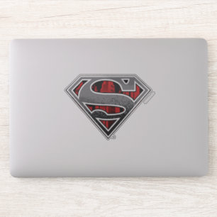 Sticker Superman S-Shield   Logo de Grey et Red City