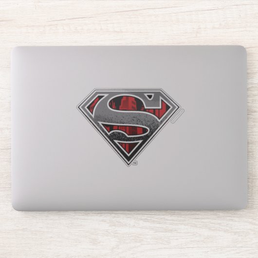 Sticker Superman S-Shield | Logo de Grey et Red City (Ordinateur)
