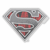 Sticker Superman S-Shield | Logo de Grey et Red City (Devant)