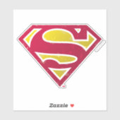 Sticker Superman S-Shield | Logo des points en détresse (Feuille)