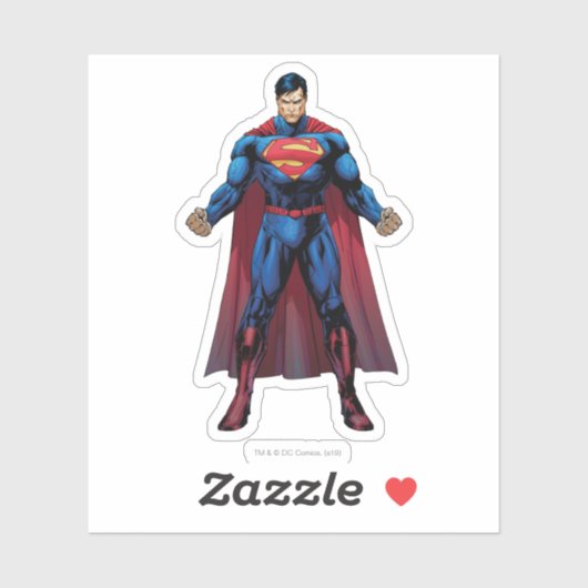 Sticker Superman Standing (Feuille)