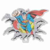 Sticker Superman Tears Thru (Devant)