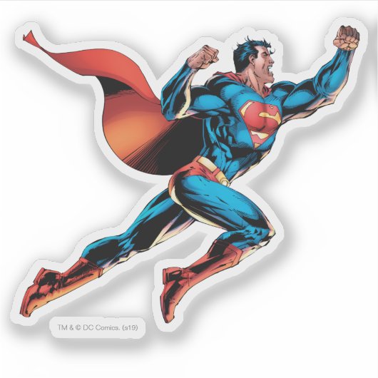 Sticker Superman Yells (Devant)