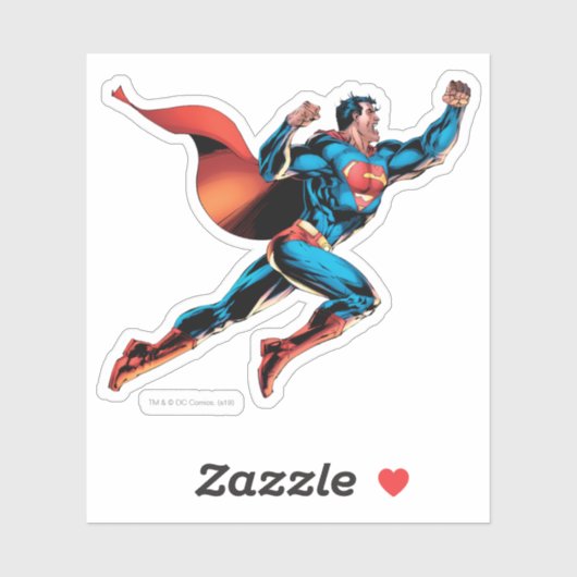Sticker Superman Yells (Feuille)