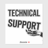 STICKER SUPPORT TECHNIQUE (Feuille)