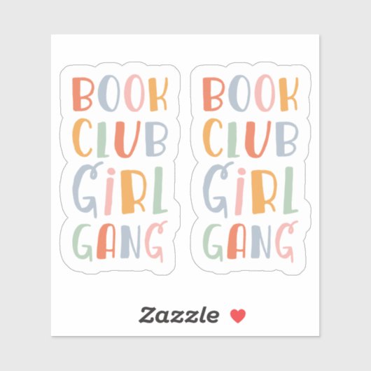 Sticker Support Your Local Library (Feuille)