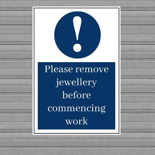 Sticker Supprimer les bijoux