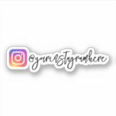 Sticker sur Instagram Social Media (Devant)