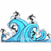 Sticker Surfers Partout Thunder_Cove (Devant)