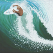 Sticker Surfeur de toit (Devant)