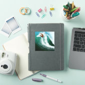 Sticker Surfeur de toit (Couverture iPad)