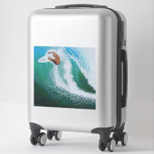 Sticker Surfeur de toit (Sur valise)