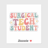Sticker Surgical Tech Student  (Feuille)
