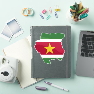 Sticker Suriname Flag