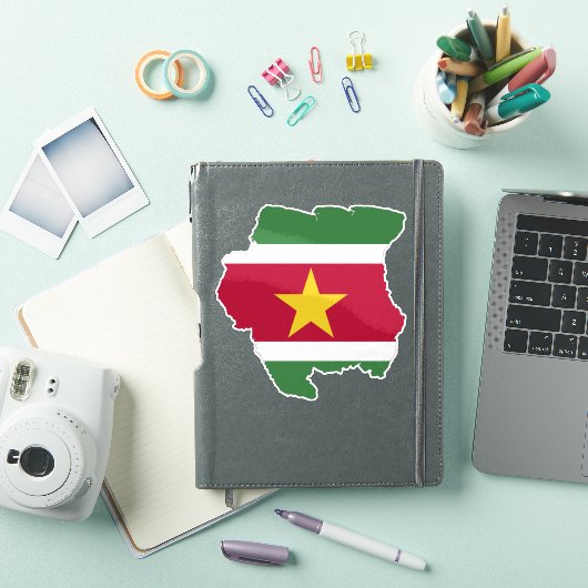 Sticker Suriname Flag (Couverture iPad)