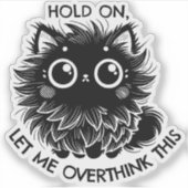 Sticker Surpenser au chat (Devant)