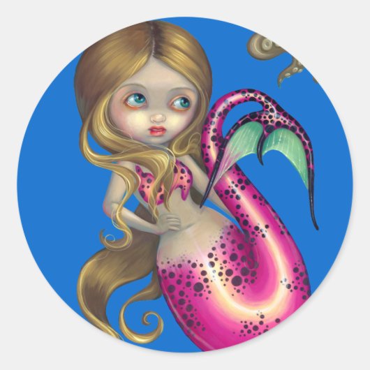 Sticker "Surprised Mermaid" (Devant)