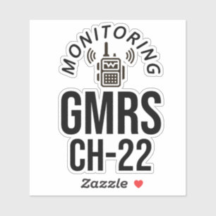 Sticker Surveillance du canal 22 du SRMG