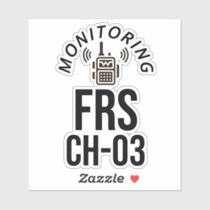 Sticker Surveillance du canal FRS 3