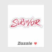 Sticker Survivant (Feuille)