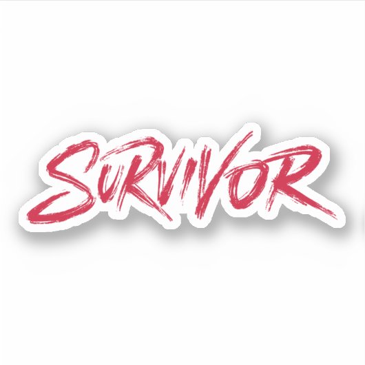 Sticker Survivant (Devant)