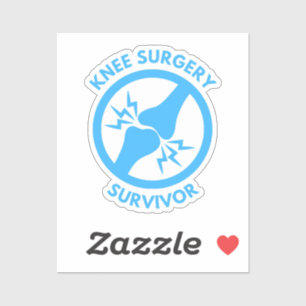 Sticker Survivant de la chirurgie du genou