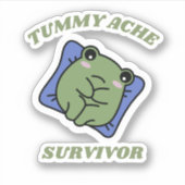 Sticker Survivant de la douleur tumorale (Devant)