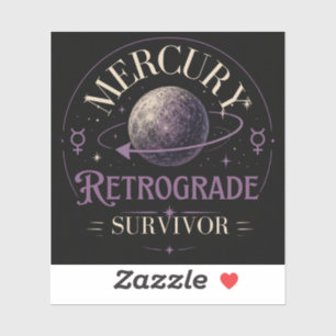 Sticker Survivant de la rétrogradation de Mercure