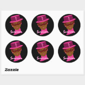 Sticker "Survivor In Pink" - Personnalisable (Feuille)
