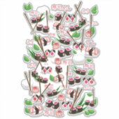 Sticker Sushi (Devant)