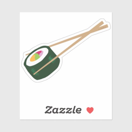 Sticker Sushi (Feuille)