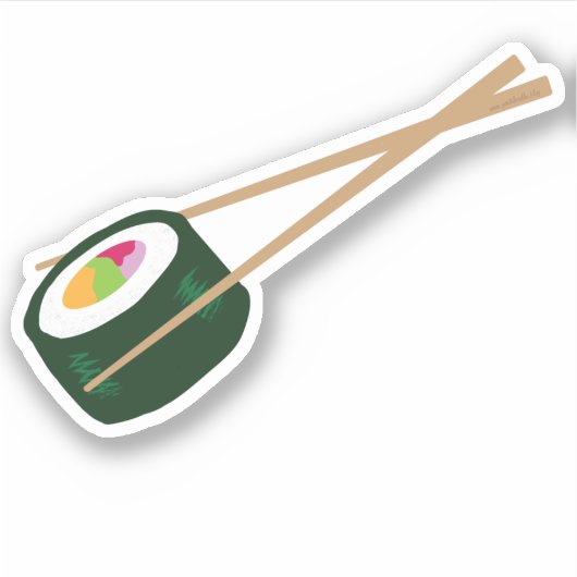 Sticker Sushi (Devant)