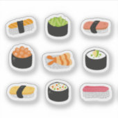 Sticker Sushi (Devant)