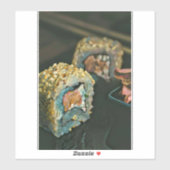 Sticker sushi japonais (Feuille)