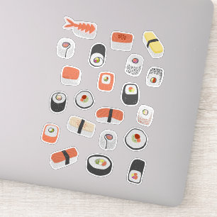 Sticker Sushi japonais amusant