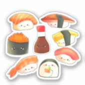 Sticker Sushi Mignon (Recto)
