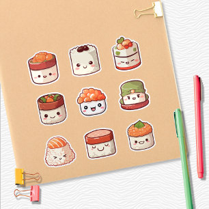 Sticker Sushi Mignon Kawaii
