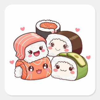 Sticker Sushi Stack